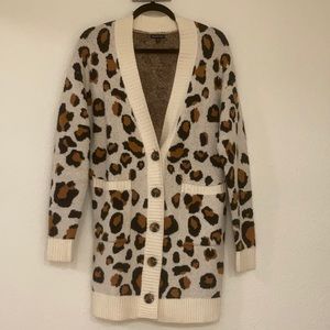 Leopard cardigan